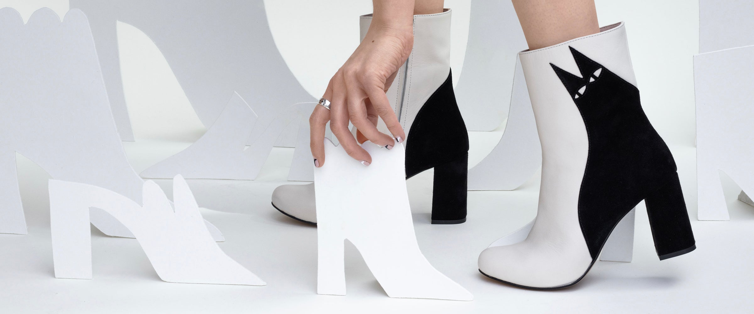 Ziggy cat boot Jocie Juritz Collection