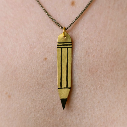 Pencil Necklace