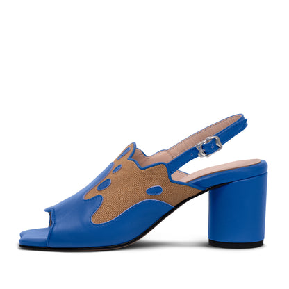 Splat Sandal - Blue