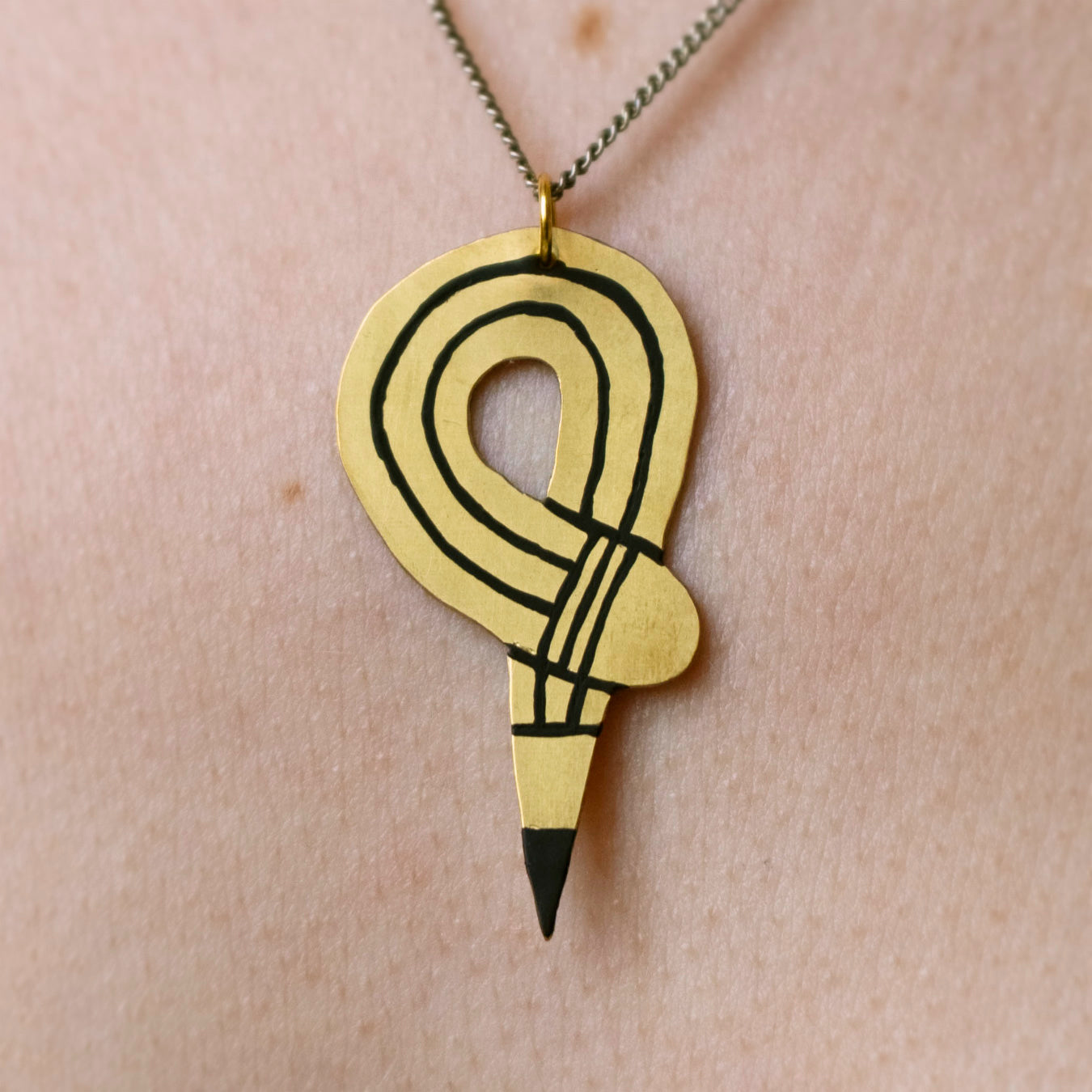 Pencil Necklace