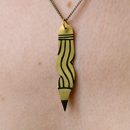 Pencil Necklace