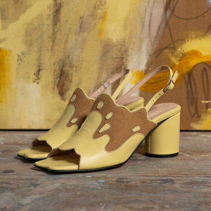 Splat Sandal - Butter