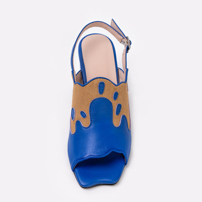 Splat Sandal - Blue