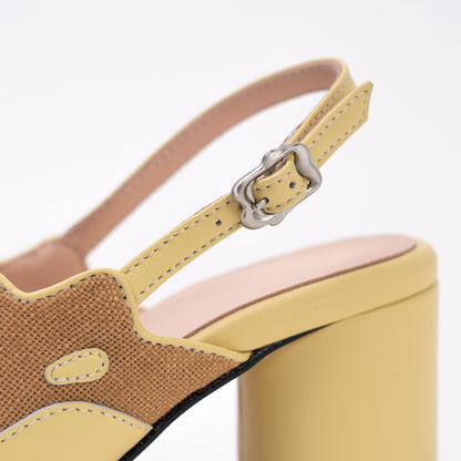 Splat Sandal - Butter