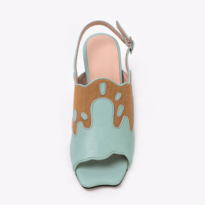 Splat Sandal - Mint